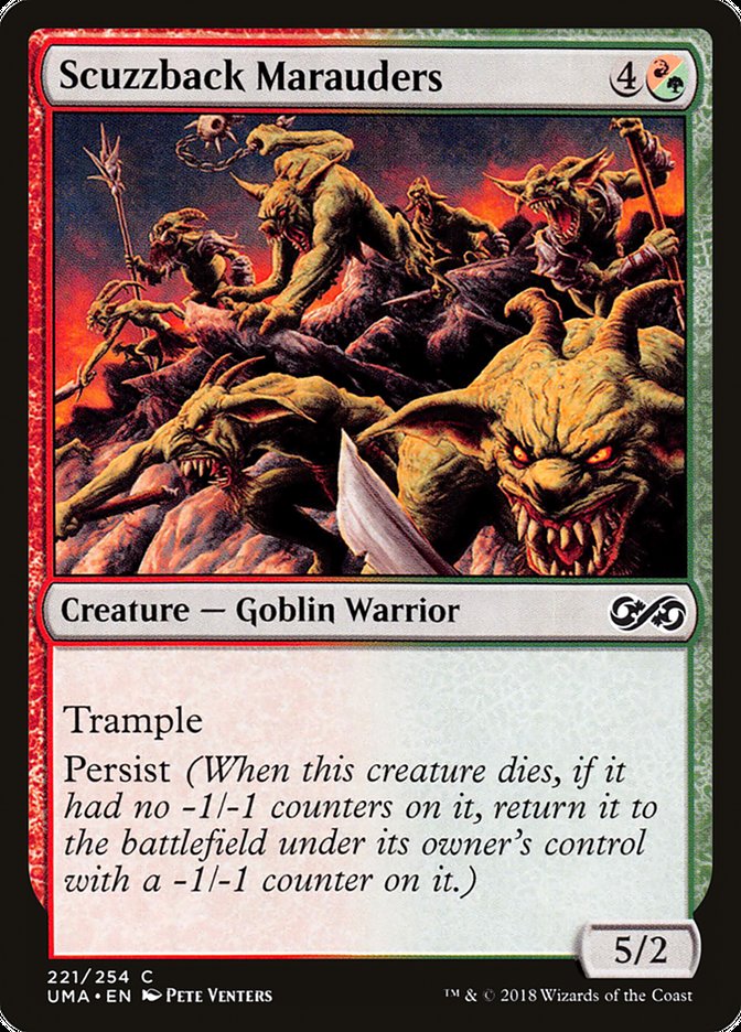 Scuzzback Marauders [Ultimate Masters] [Foil]