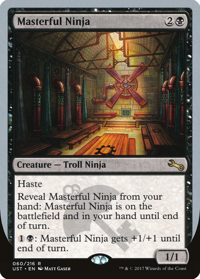 Masterful Ninja [Unstable] [Foil]