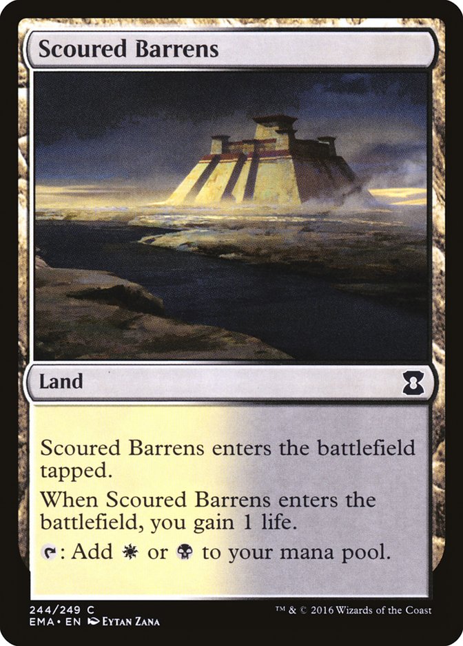 Scoured Barrens [Eternal Masters] [Foil]