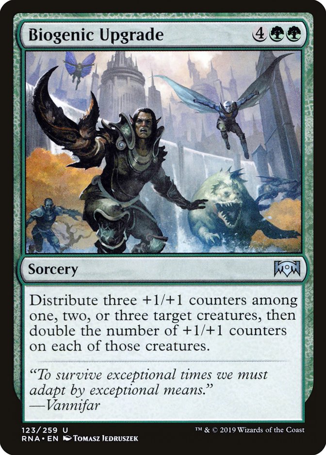 Biogenic Upgrade [Ravnica Allegiance] [Foil]