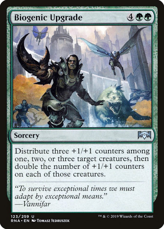 Biogenic Upgrade [Ravnica Allegiance] [Foil]