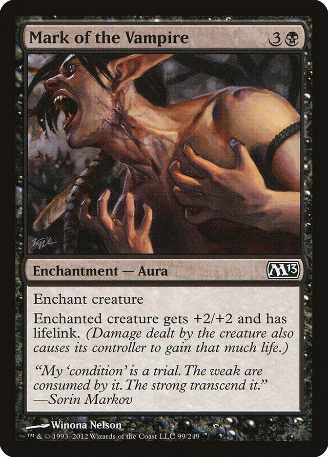 Mark of the Vampire [Core Set 2013] [Foil]