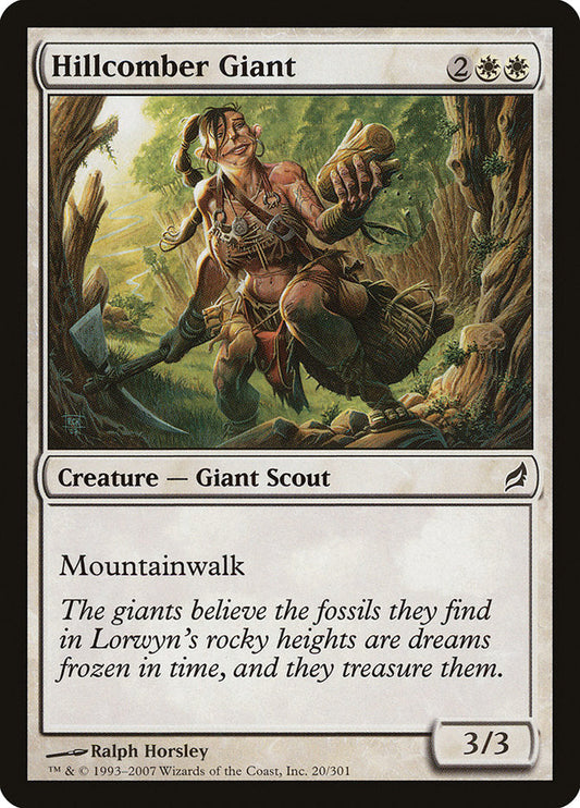 Hillcomber Giant [Lorwyn] [Foil]