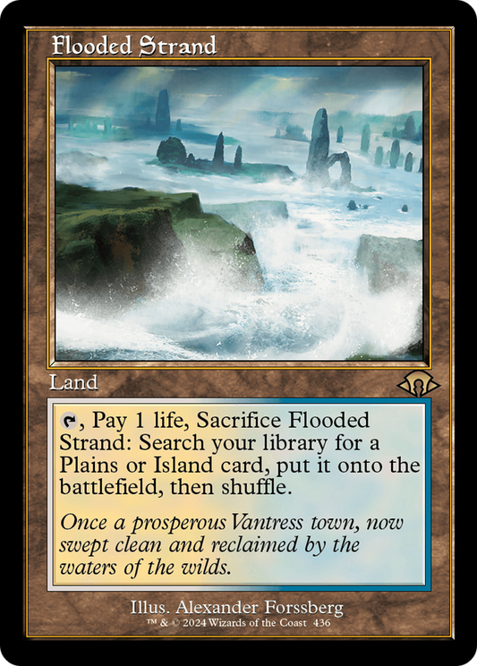 Flooded Strand (Retro) [Modern Horizons 3] [Foil]