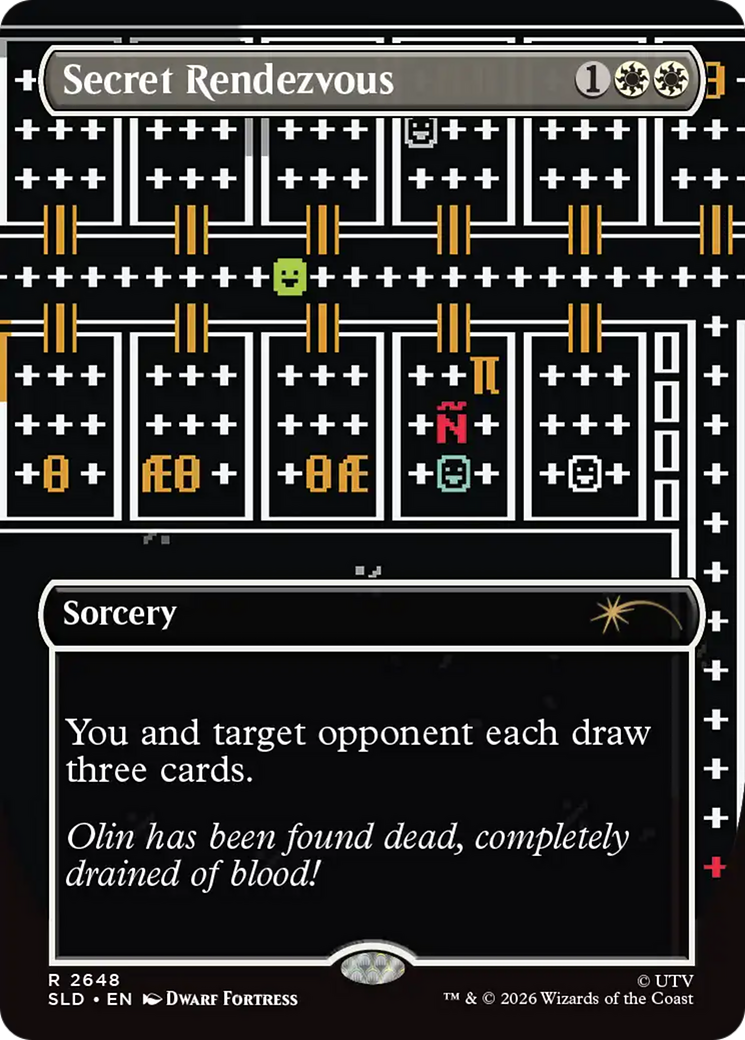 Secret Rendezvous (2648) [Secret Lair Drop Series] [Foil]