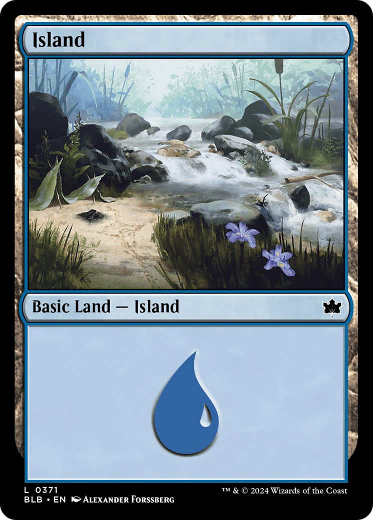 Island (0371) [Bloomburrow] [Foil]