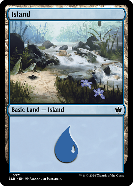 Island (0371) [Bloomburrow] [Foil]