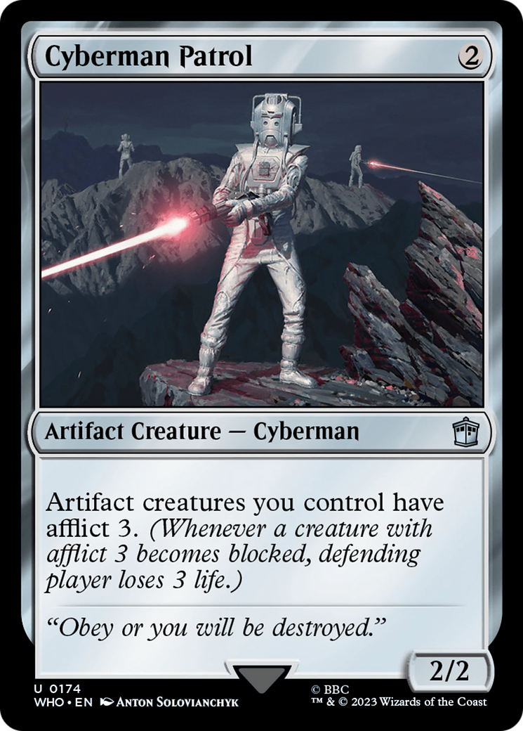 Cyberman Patrol [Doctor Who] [Foil]
