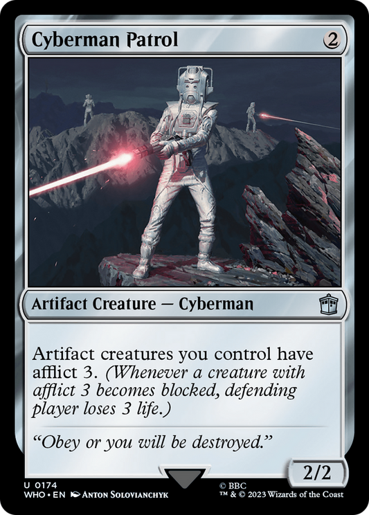 Cyberman Patrol [Doctor Who] [Foil]