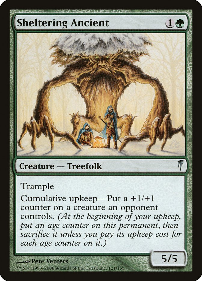 Sheltering Ancient [Coldsnap] [Foil]