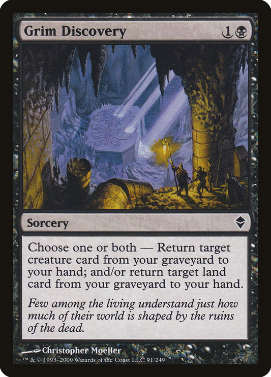 Grim Discovery [Zendikar] [Foil]