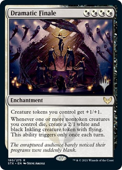 Dramatic Finale (Promo Pack) [Strixhaven: School of Mages Promos] [Foil]