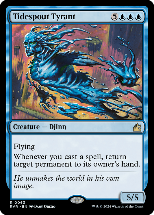 Tidespout Tyrant [Ravnica Remastered] [Foil]