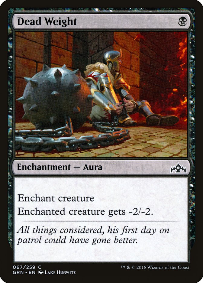 Dead Weight [Guilds of Ravnica] [Foil]