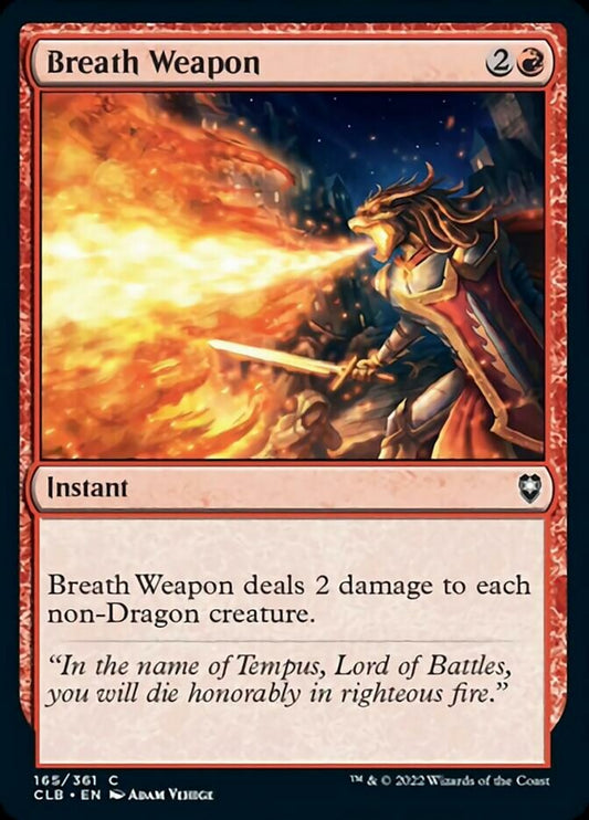 Breath Weapon [Commander Legends: Battle for Baldur's Gate] [Foil]