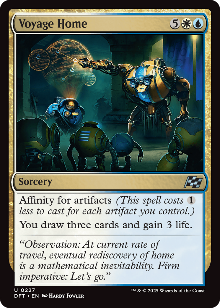 Voyage Home [Aetherdrift] [Foil]