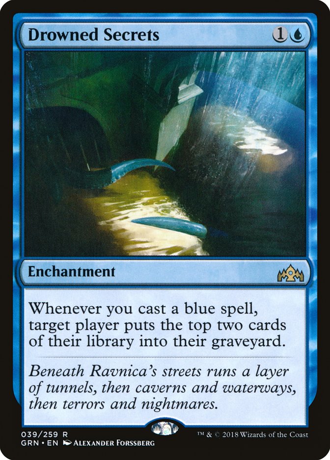 Drowned Secrets [Guilds of Ravnica] [Foil]