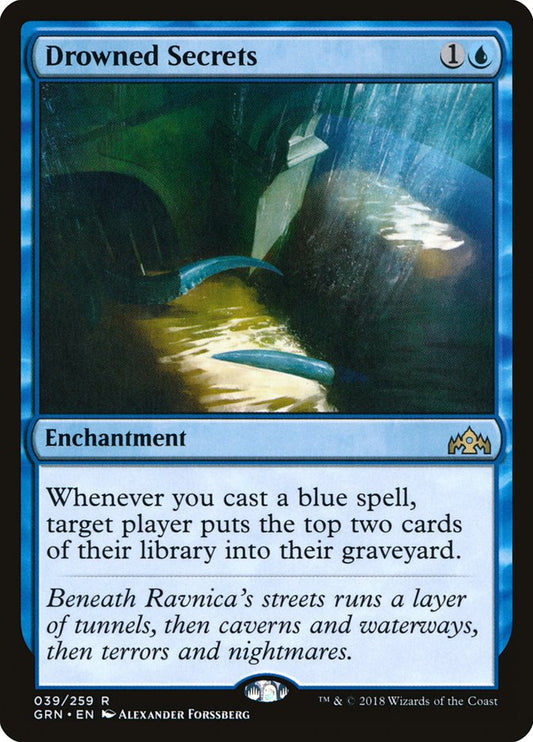 Drowned Secrets [Guilds of Ravnica] [Foil]