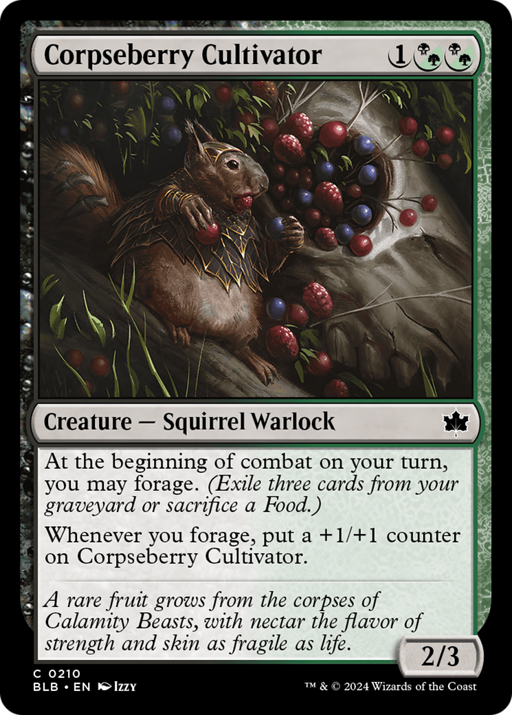 Corpseberry Cultivator [Bloomburrow] [Foil]
