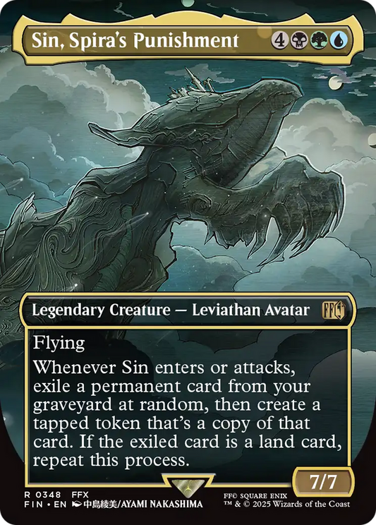 Sin, Spira's Punishment (Borderless) [FINAL FANTASY] [Foil]
