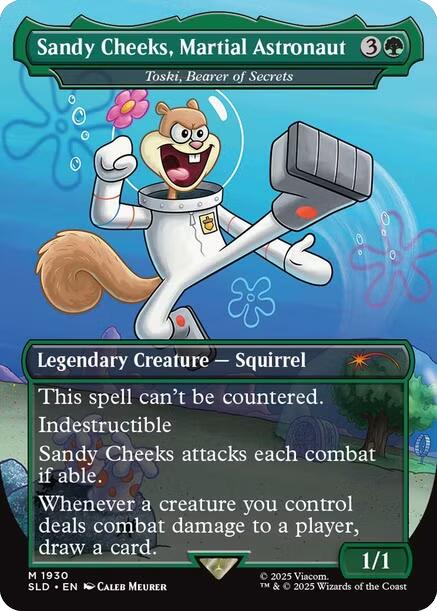 Sandy Cheeks, Martial Astronaut - Toski, Bearer of Secrets [Secret Lair Drop Series] [Foil]