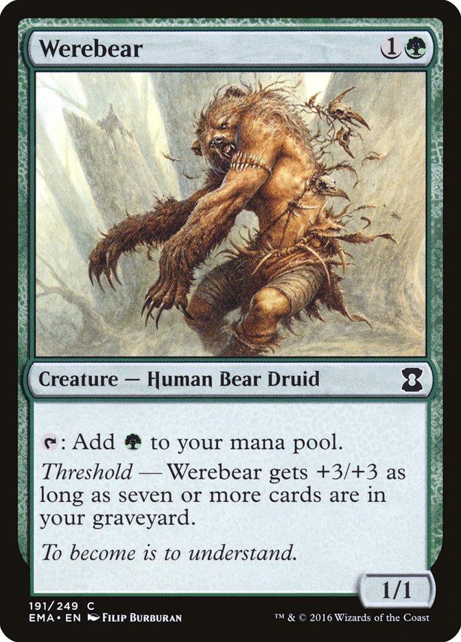 Werebear [Eternal Masters] [Foil]