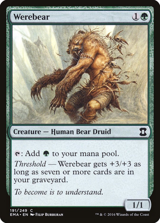 Werebear [Eternal Masters] [Foil]