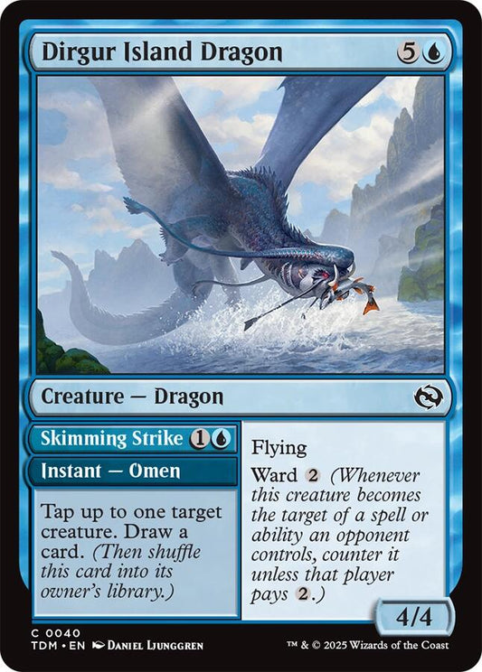 Dirgur Island Dragon [Tarkir: Dragonstorm] [Foil]