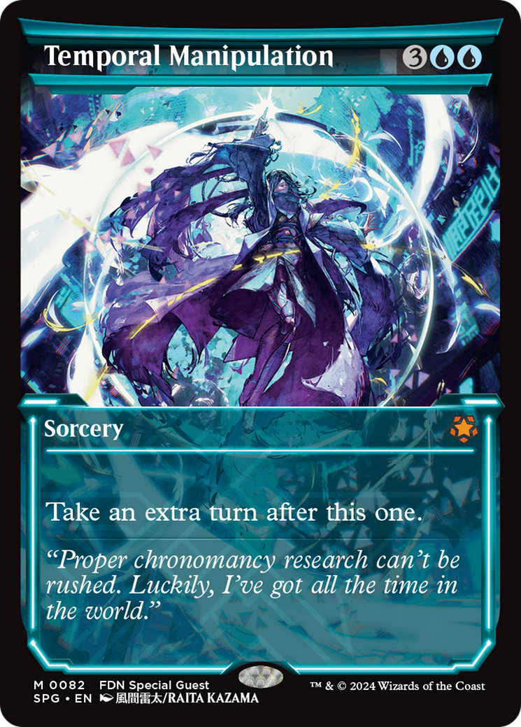 Temporal Manipulation (Showcase) [Foundations Special Guests] [Foil]
