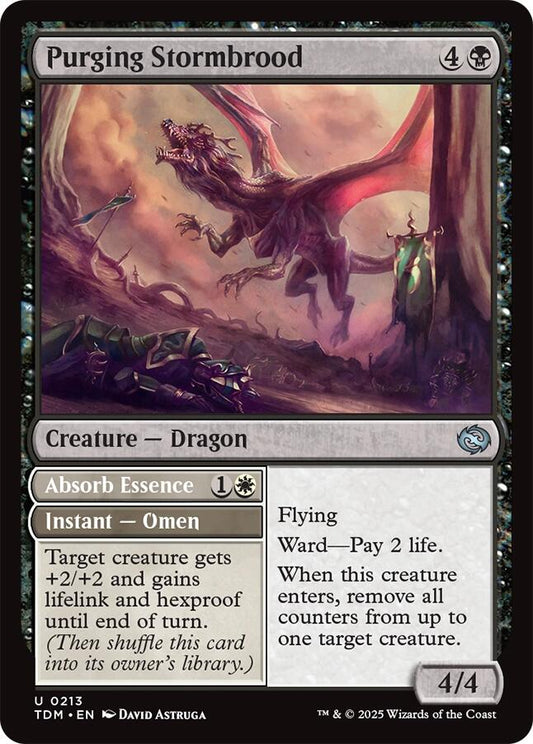 Purging Stormbrood [Tarkir: Dragonstorm] [Foil]
