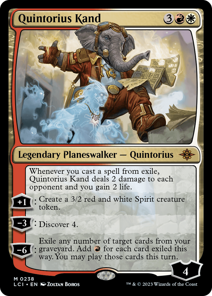 Quintorius Kand [The Lost Caverns of Ixalan] [Foil]