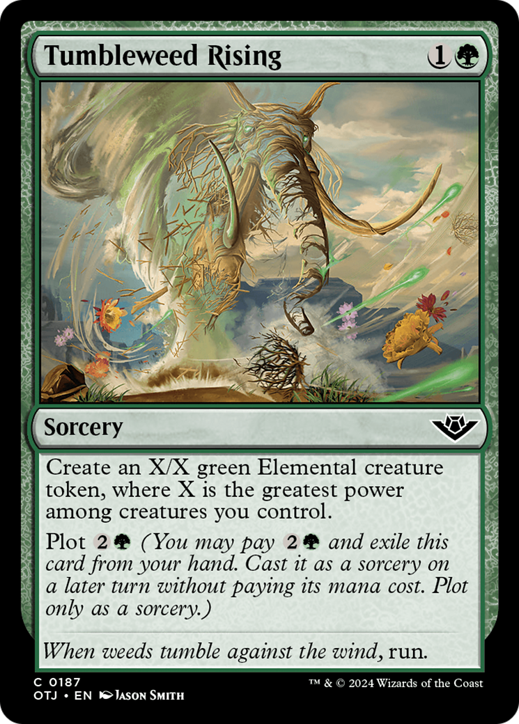 Tumbleweed Rising [Outlaws of Thunder Junction] [Foil]