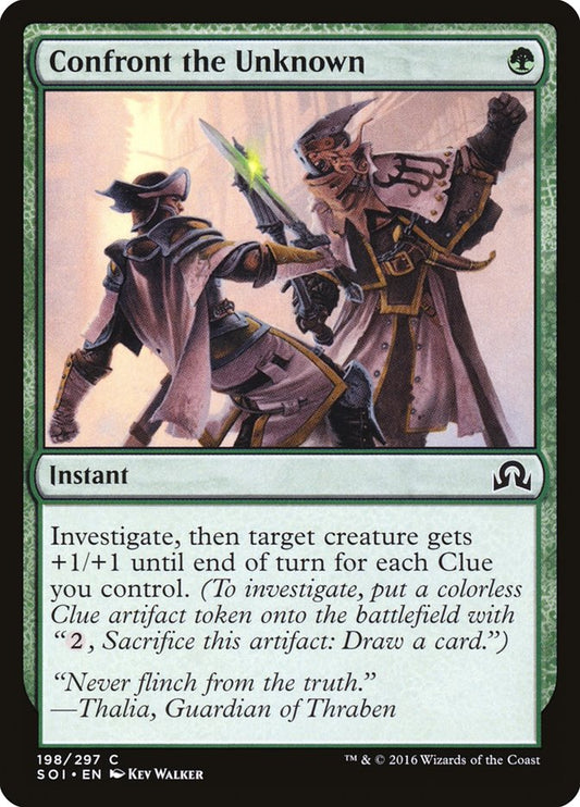 Confront the Unknown [Shadows over Innistrad] [Foil]