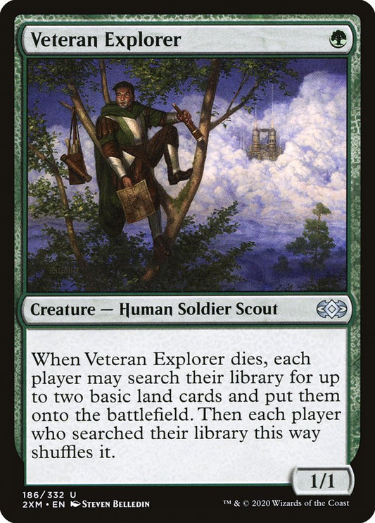 Veteran Explorer [Double Masters] [Foil]
