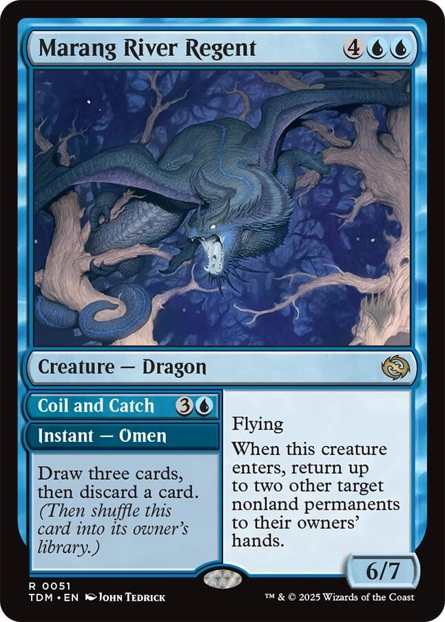 Marang River Regent [Tarkir: Dragonstorm Promos] [Foil]