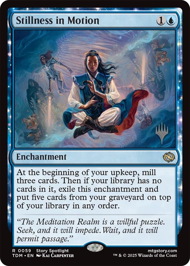 Stillness in Motion [Tarkir: Dragonstorm Promos] [Foil]