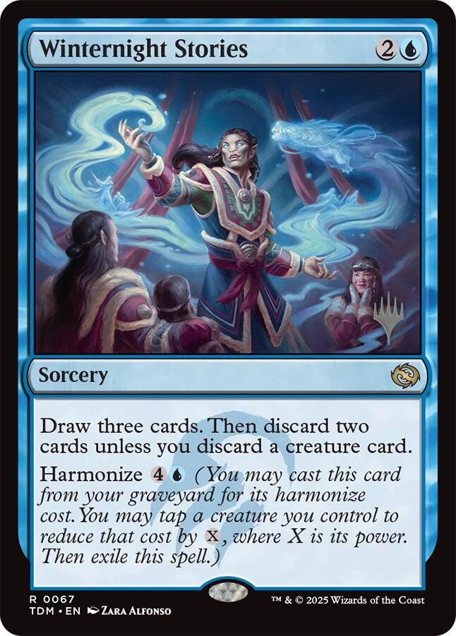 Winternight Stories [Tarkir: Dragonstorm Promos] [Foil]