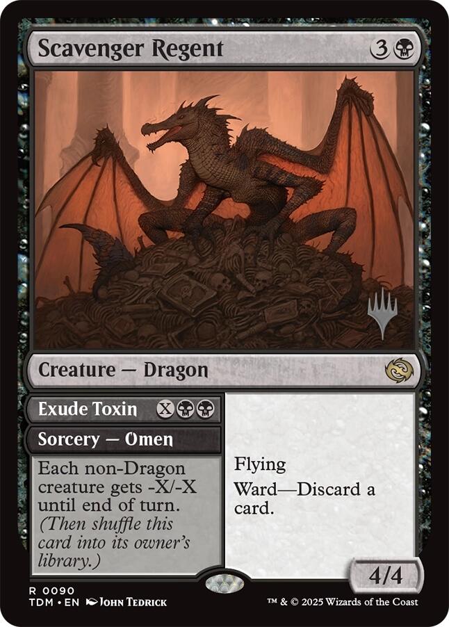 Scavenger Regent [Tarkir: Dragonstorm Promos] [Foil]