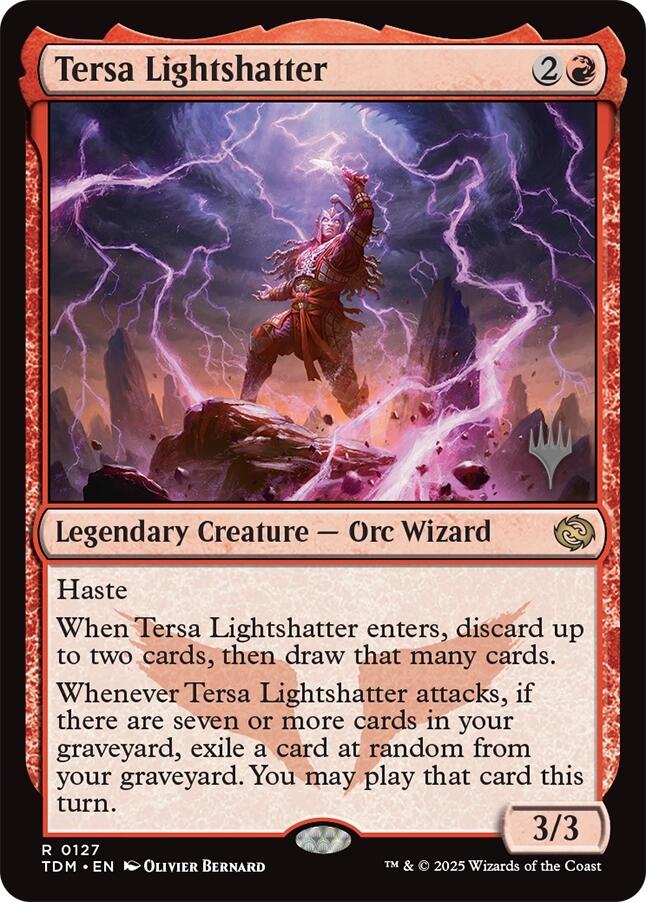 Tersa Lightshatter [Tarkir: Dragonstorm Promos] [Foil]