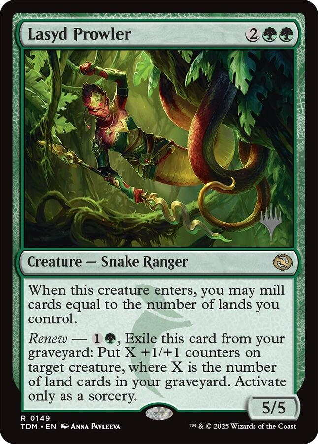 Lasyd Prowler [Tarkir: Dragonstorm Promos] [Foil]