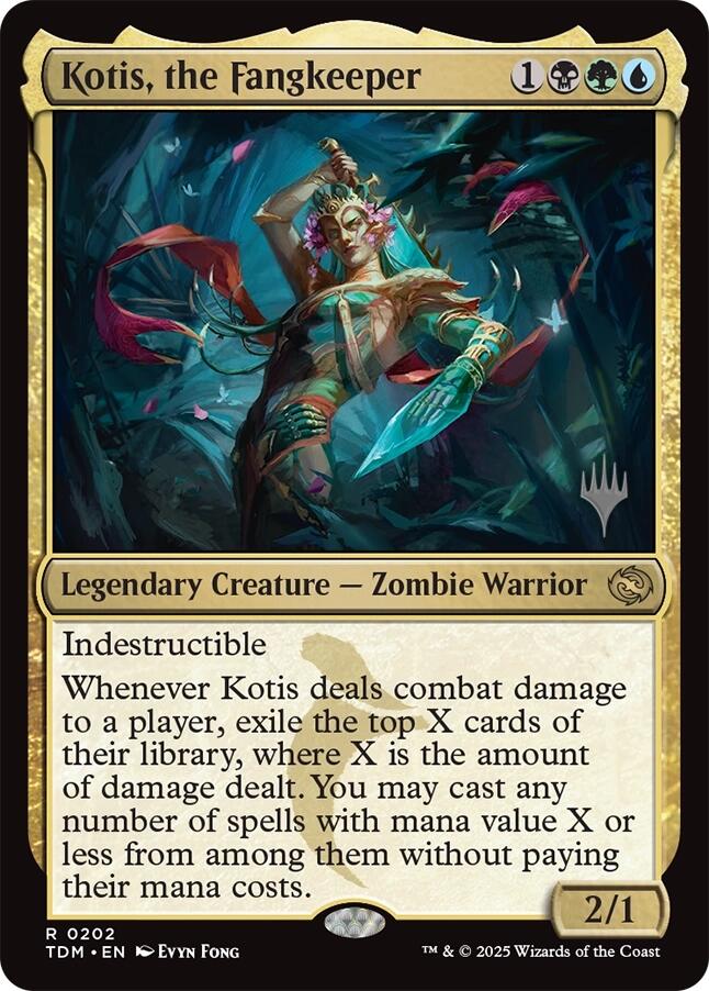 Kotis, the Fangkeeper [Tarkir: Dragonstorm Promos] [Foil]