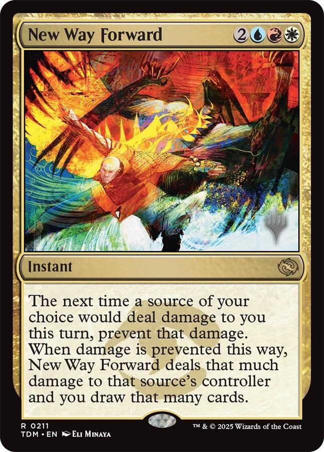 New Way Forward [Tarkir: Dragonstorm Promos] [Foil]