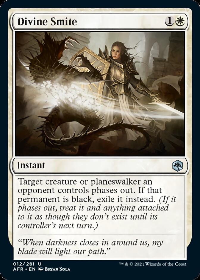 Divine Smite [Dungeons & Dragons: Adventures in the Forgotten Realms] [Foil]