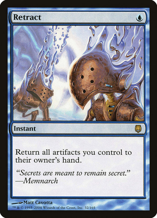 Retract [Darksteel] [Foil]