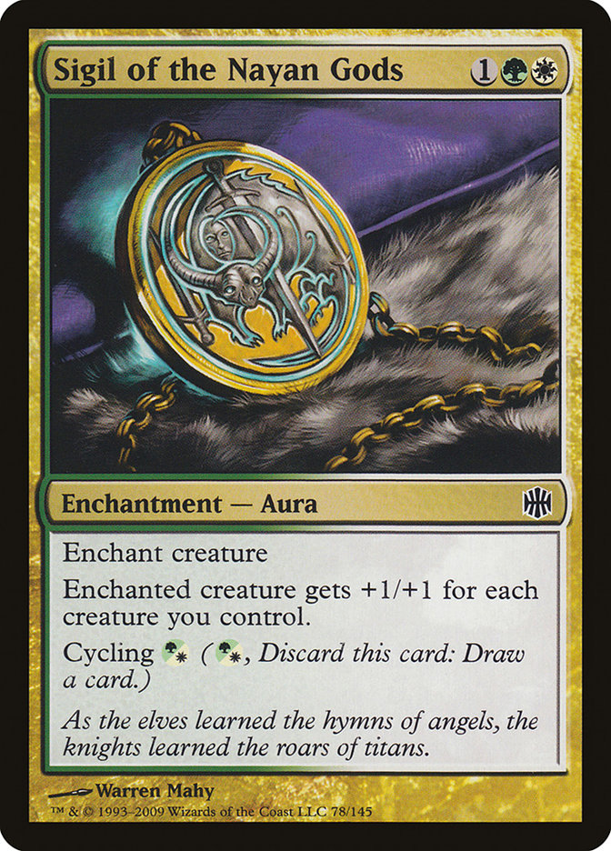 Sigil of the Nayan Gods [Alara Reborn] [Foil]