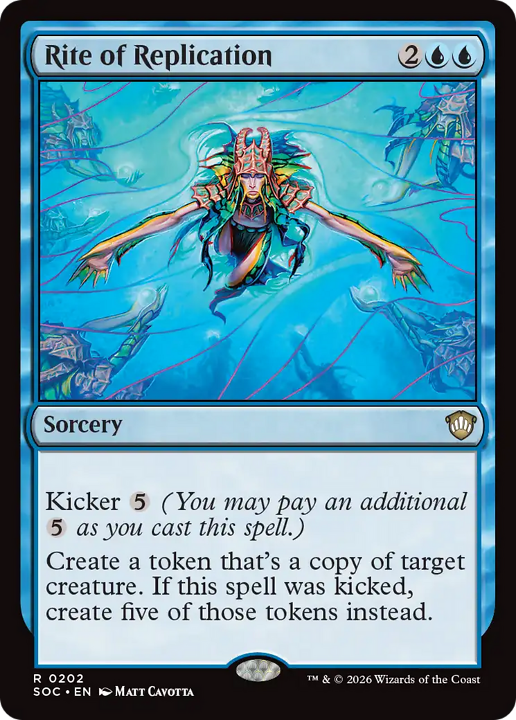 Rite of Replication [Secrets of Strixhaven Commander] [Foil]