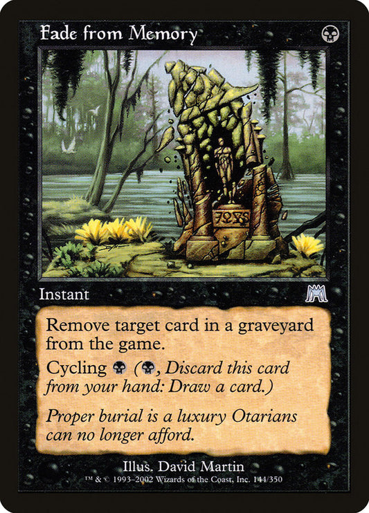 Fade from Memory [Onslaught] [Foil]