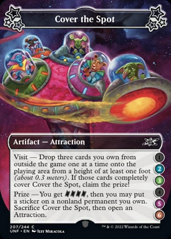 Cover the Spot (2-3-5-6) [Unfinity] [Foil]
