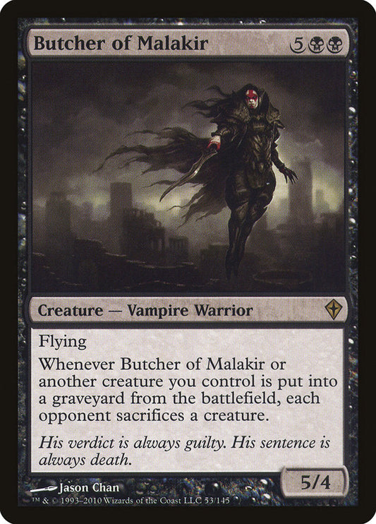 Butcher of Malakir [Worldwake] [Foil]