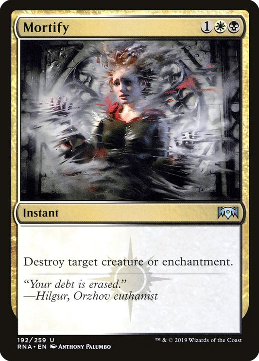 Mortify [Ravnica Allegiance] [Foil]